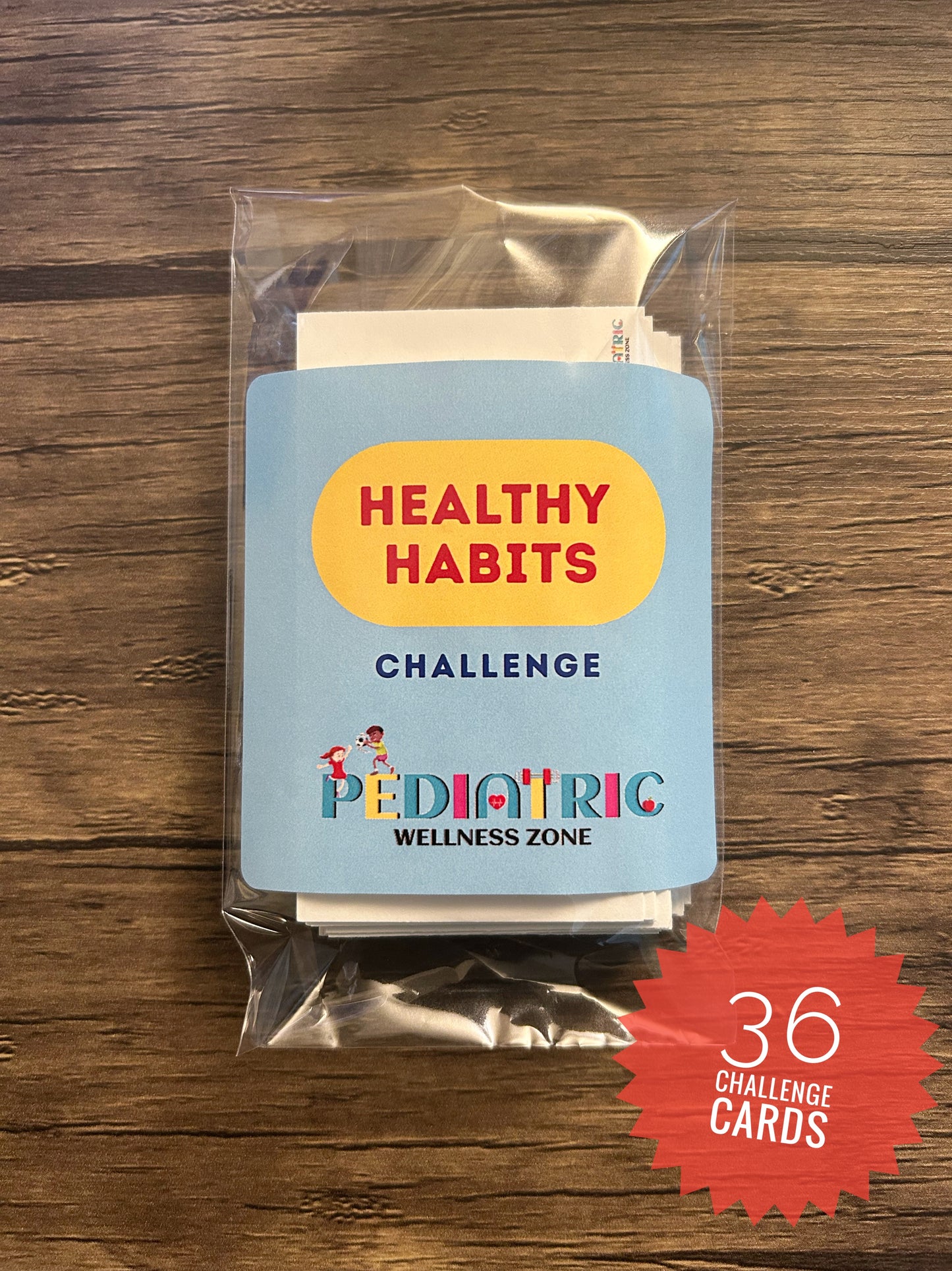 Healthy Habits Challenge Cards – Fun Wellness Game for Kids & Families